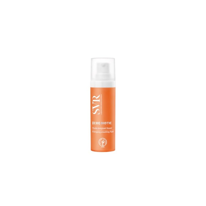 SVR C20 Biotic Fluide, Crema Anti-Edad Hidratante e Iluminadora con