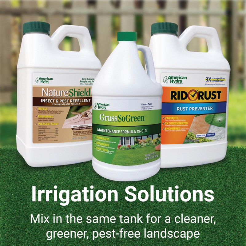 American Hydro Systems GrassSoGreen 19-0-0 Liquid Fertilizer Maintenance Formula, Grass