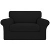 Easy-Going 2 Pieces Stretch Oversized Chair Couch Cover Sofa Cover