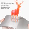 Spring Steel Plate Flexible 196x126mm Magnetic Platform Print Bed for