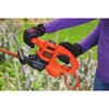 BLACK+DECKER Hedge Trimmer, Dual-Action Blade, 16-Inch (BEHTS125)