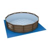 Bestway Above Ground Swimming Pool Ground Cloth, 13' x 13'