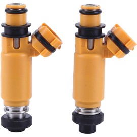 2PCS Fuel Injectors 49033-2059 MIU11423 FD711D FD750D M147788 for John Deere 797, X485, X585, X720, X724, X728, X729, X730, X734, X738 & for Kawasaki FD711D FD750D