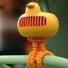 Portable Stroller Fan Low Noise Duck Shape Cute 2 Power