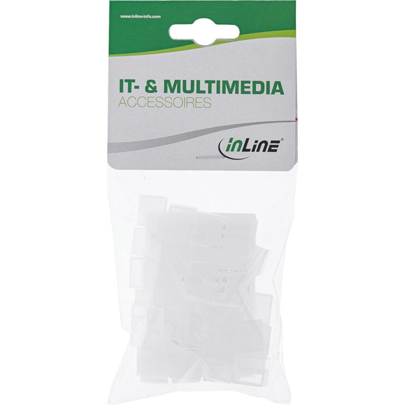 InLine® 59948B dust cover for USB A connector (50 pack),