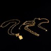 MJartoria Layered Initial Necklaces for Women Trendy, 14K Gold Plated