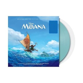 Moana Original Soundtrack - Exclusive Limited Edition Light Blue And Clear Colored Vinyl 2 LP
