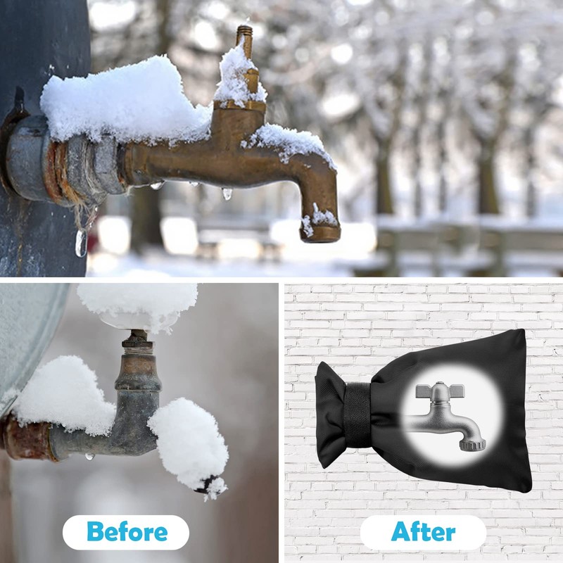 EWUVP Outside Tap Covers for Winter, 1pcs Large Outdoor Tap