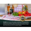 ZOLLNER Set of 5 Tea Towels with Waffle Pattern –