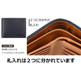 VISOUL Men's Bi-fold Wallet, Genuine Cowhide Leather, Ultra Thin, Large Capacity, License Holder, Card Storage, No Coin Purse, Made by 1st Class Leather Craftsmen, Italian Leather, Assorted Colors