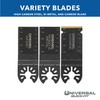 Dremel MM488B Oscillating Multitool Blade Variety Pack, Universal Flush Cut