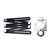 WEITARI Angle Measuring Ruler, 6-Sided Angle Finder Aluminum Alloy Angle