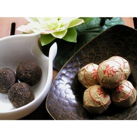 Pu-erh Tea Mature Small Tea 3.5 oz (100 g) [Mature Tea]