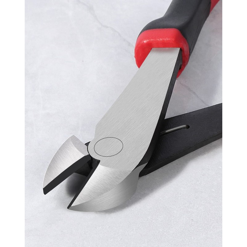 IGAN 7-inch Wire Cutters, Spring-loaded Side Cutters Dikes, Ultra Tough