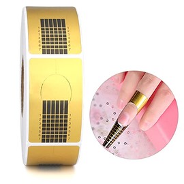 Matte False Nails Artificial Fake French Nail Tips Kit Full Cover with Files Stick 2 Mail Tapes for Nail Art (black)