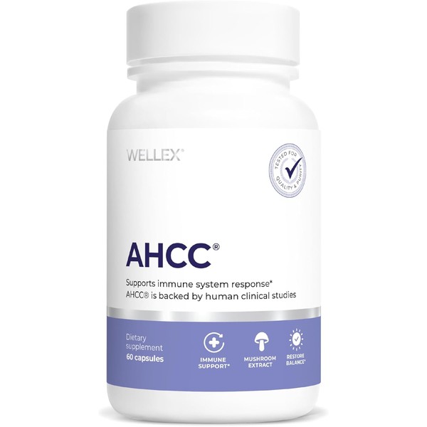 AHCC Food Supplement by Papillex - Maximum Strength - Immune