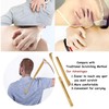Back Scratcher, WOVTE Folding Bamboo Self Massager Tool for Itching