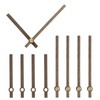 sourcing map 5 Set Wooden Clock Hands Only,Walnut Wood Clock