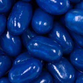 12oz Blue Candy Jelly Beans Blue Raspberry Sweet Jelly Beans in Bulk (Approximately 270 Pieces) For Candy Buffets, Party Favors, Baby Shower, Wedding Favors, Birthdays