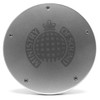 MOS Silver Metal Alloy Aluminium Car License Tax Disc Holder