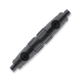 SALUDABLE Hose Joint Double Tap Aquarium External Filter Connector Universal (0.5/0.6 inch (12/16 mm) Single Item)