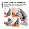 Cuisipro Cut Resistant Glove for Kitchen, Grey, One Size, For