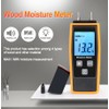 Moisture Meter Detector with Audible Alert, Damp Meter Moisture Meter