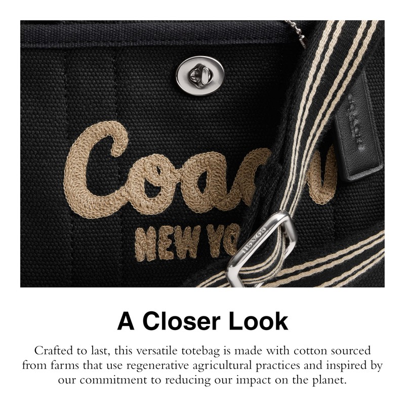 Coach Canvas Cargo Tote 20