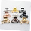 Beavorty 1pc Cute Cartoon Panda Hair Clip Metal Zinc Alloy