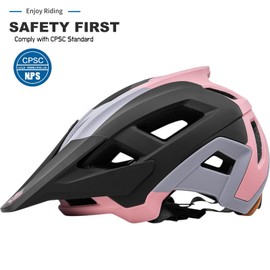 BATFOX Mountain Bike Helmet for Men Women Adult Youth,MTB Bicycle Bike Helmet cascos para bicicletas with Visor
