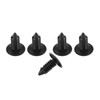 aqxreight 100pcs Nylon Bumper Mounting Rivets Clips Fender Bumper Shield