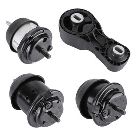 BST BSSP 4PCS Engine Motor Mount Kit Compatible with 2009-2017 Buick Enclave/Chevy Traverse/GMC Acadia 3.6L Auto Trans A5549HY A5548HY A5444 A5458HY