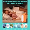 Baby Soother Sound Light Machine Voice Control Eye Caring Warm