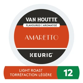 Van Houtte Amaretto K-Cup Coffee Pods, 12 Count For Keurig Coffee Makers
