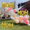 HADCKJA Letter Balloons Golden Mom Balloons Mother's Day Balloons Conjoined