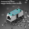 Dingsun RJ45 Coupler, in-Line Coupler Cat7 Cat6 Cat5 Cat5e Network