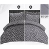 DEKORO Double Duvet Set - Premium Microfibre Double Bedding Set