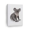 Smile Art Design Portrait of Cute Australian Grey Koala Bear