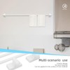 Multi-Use Adjustable Magnetic Curtain Rods for Doors, Windows, Tool Boxes,