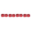 4PCS Hose Separator AN8 Automobile Oil Pipes Fixing Adapter Aluminum