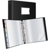 Uquelic 50-Pocket Binder with Plastic Sleeves, High-Capacity Document Organizer and