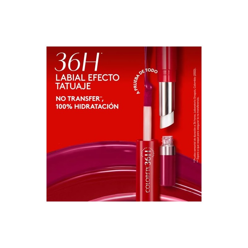 ésika - Colorfix Duo Tattoo 36h Rosa Chic 2.6 ml,