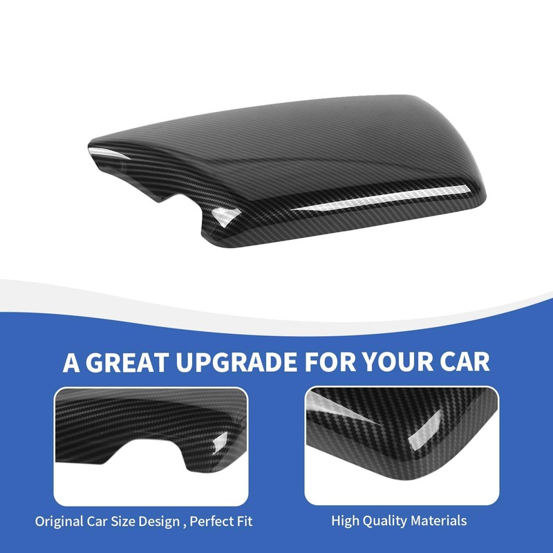 RAZPOY Center Console Cover Armrest Pad Compatible with Dodge Challenger