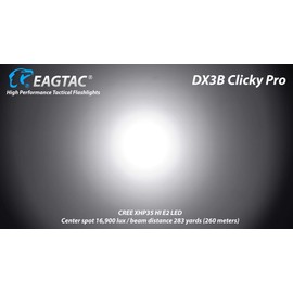 Eagletac DX3B Clicky Pro Rechargeable Pocket Light - Neutral White, 2325 Lumen (Upgrade of DX3B Mini Pro)