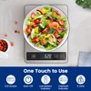 Digital Kitchen Scale Electronic Tare Function 1g/0.1oz Easy Clean