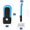 Bates- Razor Blade Scraper, Blue, Locking Razor Scraper Set with