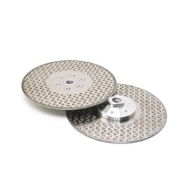 Solidure 7" Marble Cutting Diamond Blade,Tile Cutting Saw Blade with 5/8"-11 Flange Cutting and Grinding for Granite,Marble,Tiles