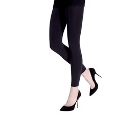 Silky Women's Opaque 70 Denier Tights without Feet / Leggings Opaque, black