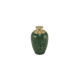 OneWorld Memorials Green High Gloss Pet Urn in Small