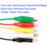 Gebildet 30 Pieces Test Leads with Alligator Clips Set Insulated